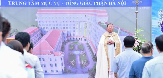 Làm Phép Khuôn Viên Và Khởi Công Xây Dựng Trung Tâm Mục Vụ Tổng Giáo Phận Hà Nội