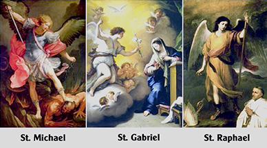 Các Thiên Thần Của Thiên Chúa (29.9.2020 – Các Tổng Lãnh Thiên Thần Michael, Gabriel, Raphael)