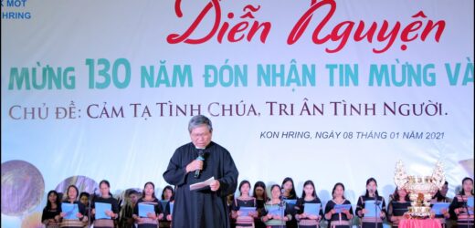 Đêm Diễn Nguyện Mừng 130 Năm Đón Nhận Tin Mừng Giáo Xứ KonHring 08/01/2021