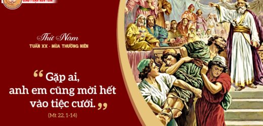 19/8/2021 – Thứ Năm – Tuần XX Thường niên