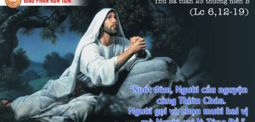 07/9/2021 – Thứ Ba – Tuần XXIII Thường Niên