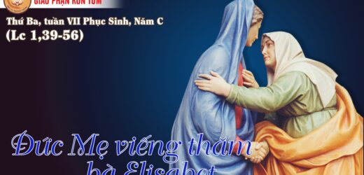31/5/2022 – Thứ Ba Tuần VII Phục Sinh. Đức Maria Thăm Viếng Bà Êlisabét