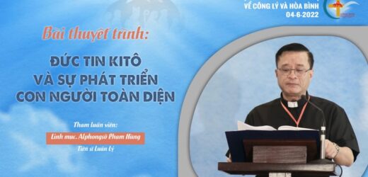 Đức Tin Kitô Và Sự Phát Triển Con Người Toàn Diện