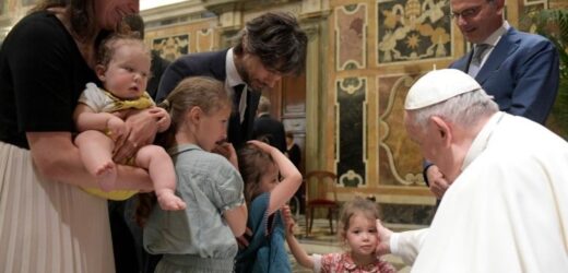 ĐTC Tiếp Liên Đoàn Các Hiệp Hội Gia Đình Công Giáo Ở Châu Âu