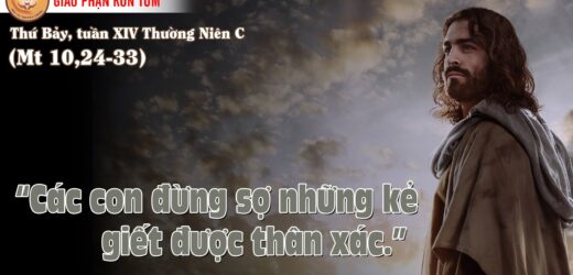 09/07/2022 – Thứ Bảy XIV Thường Niên. Thánh Âutinh Dao Rong