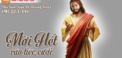 18.8.2022 – Thứ Năm XX Thường Niên