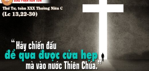 26.10.2022 – Thứ Tư Tuần XXX Thường Niên