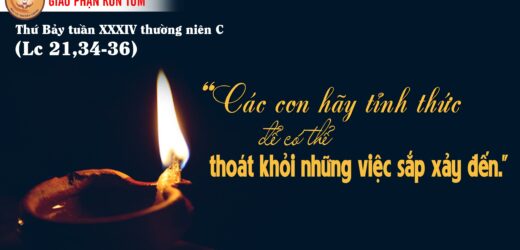26.11.2022 – Thứ Bảy Tuần XXXIV Thường Niên