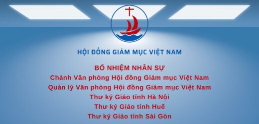 Hội Đồng Giám Mục Bổ Nhiệm Nhân Sự