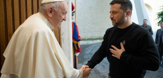 ĐTC Tiếp Tổng Thống Zelensky Của Ucraina