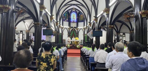 Cha Tổng Đại Diện Dâng Thánh Lễ Tạ Ơn                                   48 Năm Linh Mục (03/06/2023)