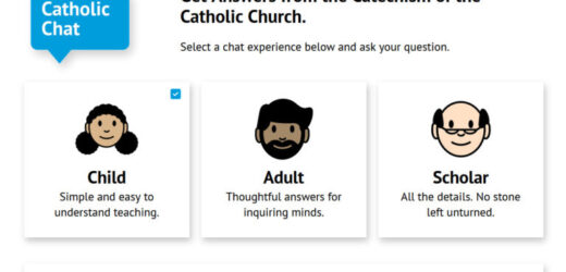 Catholic.chat, Trí Tuệ Nhân Tạo Giúp Tìm Hiểu Và Học Hỏi Giáo Lý Công Giáo