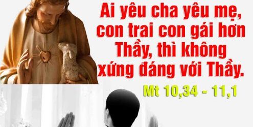 17.07.2023 – Thứ Hai Tuần XV Thường Niên, Năm A – Ai Đón Tiếp Anh Em Là Đón Tiếp Thầy