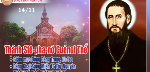Thông Báo: Lễ Thánh Stêphanô Cuénot Thể, Thánh Tổ Giáo phận