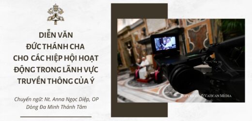 Diễn Văn Đức Thánh Cha Dành Cho Các Hiệp Hội Hoạt Động Trong Lãnh Vực Truyền Thông Của Ý