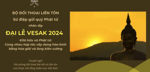 Sứ Điệp Gửi Quý Phật Tử Nhân Dịp Đại Lễ Vesak 2024