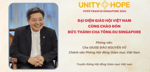 Đại Diện Giáo Hội Việt Nam Cùng Chào Đón Đức Thánh Cha Tông Du Singapore