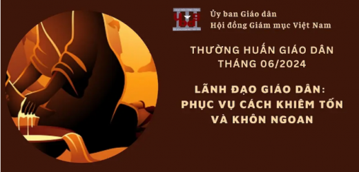 Ủy Ban Giáo Dân – Thường Huấn Tháng 06/2024 – Lãnh Đạo Giáo Dân: Phục Vụ Cách Khiêm Tốn Và Khôn Ngoan