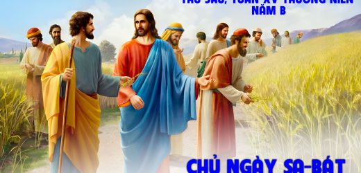 19.07.2024 – Thứ Sáu Tuần XV Thường Niên – Chủ Ngày Sa-bát