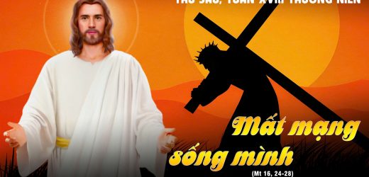 09.08.2024 – Thứ Sáu Tuần XVIII Thường Niên – Mất Mạng Sống Mình