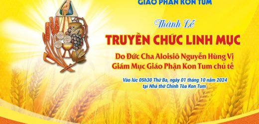 Giáo Phận Kon Tum: Video Thánh Lễ Truyền Chức Linh Mục 01.10.2024