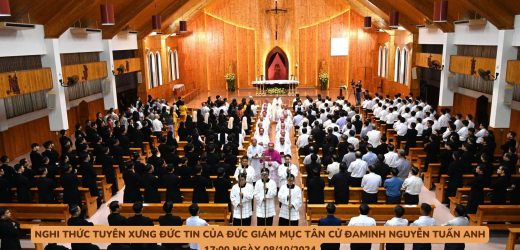 Nghi Thức Tuyên Xưng Đức Tin Của Đức Giám Mục Tân Cử Đaminh Nguyễn Tuấn Anh Ngày 08/10/2024