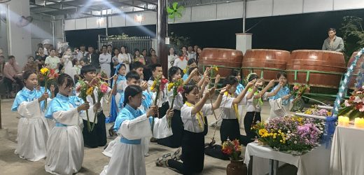 Giáo Họ Kbang Bế Mạc Tháng Mân Côi