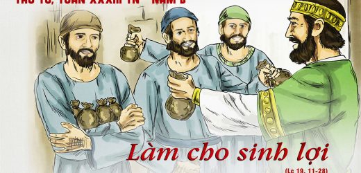 20.11.2024 – Thứ Tư Tuần XXXIII Thường Niên – Làm Cho Sinh Lợi