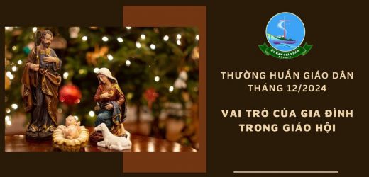 Ủy Ban Giáo Dân – Thường Huấn Tháng 12/2024: Vai Trò Của Gia Đình Trong Giáo Hội