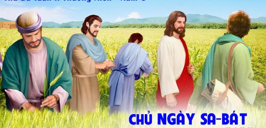 21.01.2025 – Thứ Ba Tuần II Thường Niên, Năm C – Chủ Ngày Sa-bát (Mc 2,23-28)