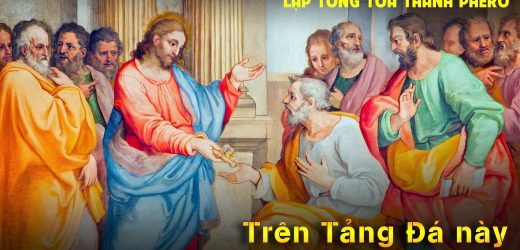 22.02.2025 – Thứ Bảy –  Lập Tông Tòa Thánh Phêrô – Trên Tảng Đá Này (Mt 16,13-19)