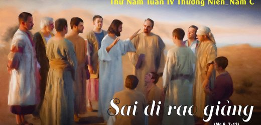 06.02.2025 – Thứ Năm Tuần IV Thường Niên, Năm C – Sai Đi Rao Giảng (Mc 6,7-13)