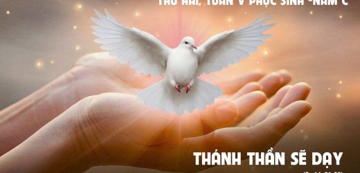 19.05.2025 – Thứ Hai Tuần V Phục Sinh – Thánh Thần Sẽ Dạy (Ga 14,21-26)