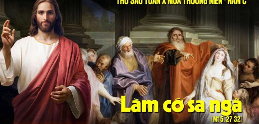 13.06.2025 – Thứ Sáu Tuần X Thường Niên – Làm Cớ Sa Ngã (Mt 5,27-32)