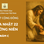 Bài Hát Cộng Đồng Chúa Nhật 22 Thường Niên Năm C
