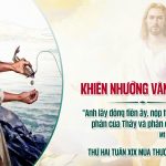11.08.2025 – Thứ Hai Tuần XIX Thường Niên – Khiêm Nhường Vâng Phục (Mt 17,22-27)