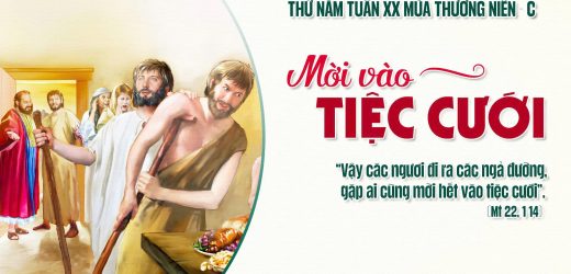 21.08.2025 – Thứ Năm Tuần XX Thường Niên – Mời Vào Tiệc Cưới (Mt 22,1-14)