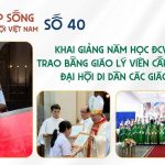 Khai Giảng Năm Học Đại Chủng Viện Hà Nội – Trao Bằng Giáo Lý Viên Cấp Giáo Phận – Đại Hội Di Dân: Nhịp Sống Giáo Hội Việt Nam Số 40 (23/9 – 29/9/2025)