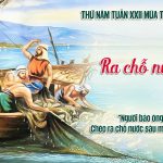 04.09.2025 – Thứ Năm Tuần XXII Thường Niên – Ra Chỗ Nước Sâu (Lc 5,1-11)