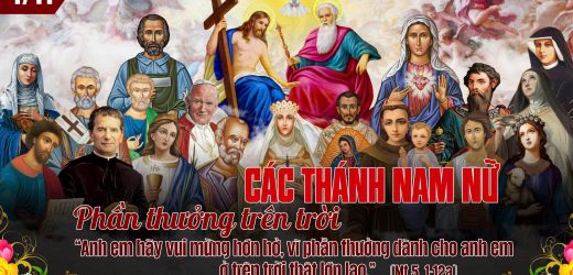 01.11.2025 – Lễ Các Thánh Nam Nữ – Phần Thưởng Trên Trời (Mt 5,1-12a)