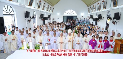 Ia Lâu Bừng Sáng Trong Hồng Ân 150 Năm Truyền Giáo Salêdiêng Đầu Tiên
