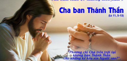09.10.2025 – Thứ Năm Tuần XXVII Thường Niên – Cha Ban Thánh Thần (Lc 11,5-13)