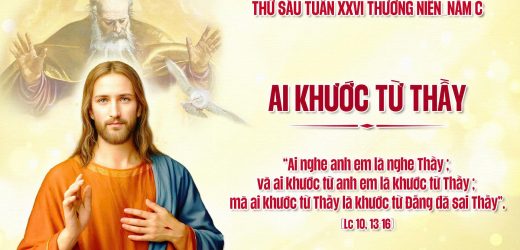 03.10.2025 – Thứ Sáu Tuần XXVI Thường Niên – Ai Khước Từ Thầy (Lc 10,13-18)