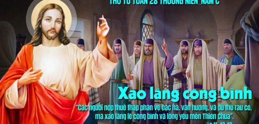 15.10.2025 – Thứ Tư Tuần XXVIII Thường Niên – Xao Lãng Công Bình (Lc 11,42-46)