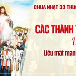 Chúa Nhật XXXIII Thường Niên, Năm C (16.11.2025) – Lễ Các Thánh Tử Đạo Việt Nam – Liều Mất Mạng Sống (Lc 9,23-26)