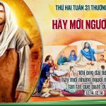03.11.2025 – Thứ Hai Tuần XXXI Thường Niên – Hãy Mời Người Nghèo (Lc 14,12-14)