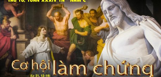 26.11.2025 – Thứ Tư Tuần XXXIV Thường Niên, Năm C – Cơ Hội Làm Chứng (Lc 21,12-19)