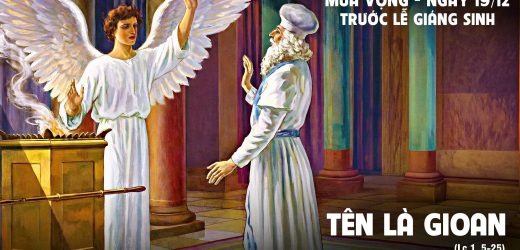 19.12.2025 (Tuần Trước Lễ Giáng Sinh) – Tên Là Gioan (Lc 1,5-25)