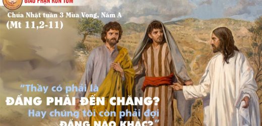 Chúa Nhật III Mùa Vọng, Năm A (14.12.2025) – Sứ Giả Dọn Đường (Mt 11,2-11)