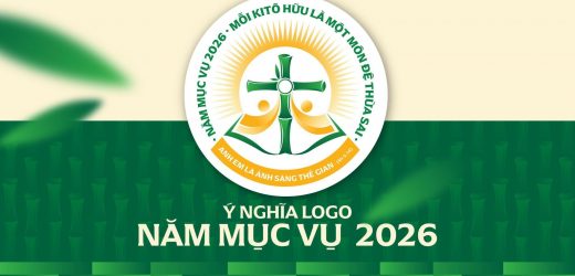 Logo Năm Mục Vụ 2026: Mỗi Kitô Hữu Là Một Môn Đệ Thừa Sai: “Anh Em Là Ánh Sáng Thế Gian” (Mt 5,14)